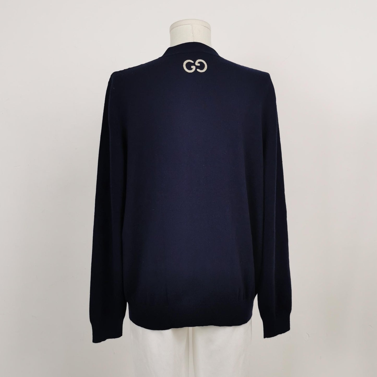 Gucci Cashmere V-Neck Button Cardigan XXXL