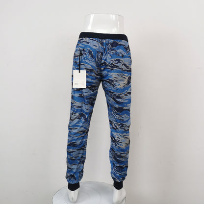 Moncler Blue Camo Print L/50 Track Pants