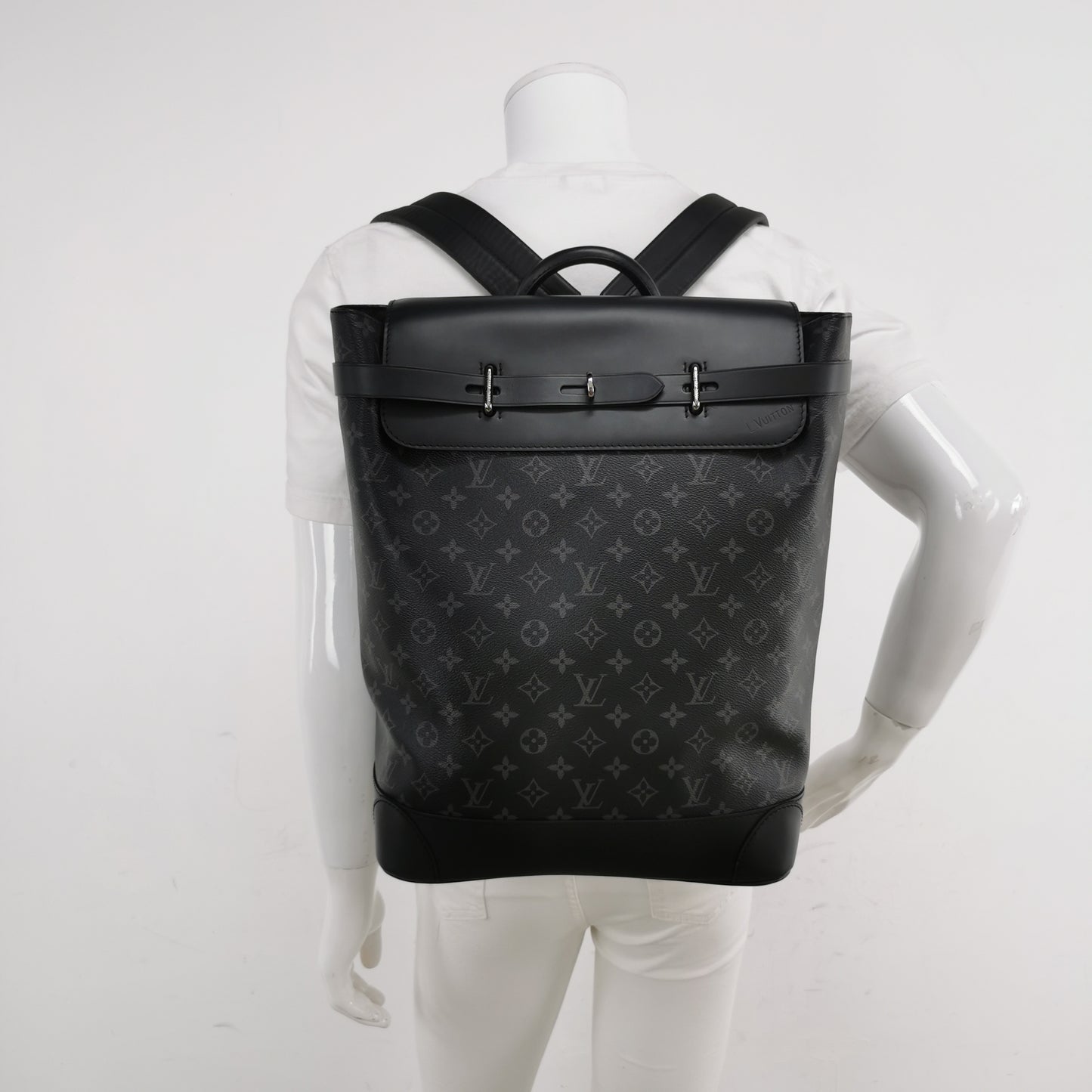 Louis Vuitton Steamer Monogram Leather Backpack