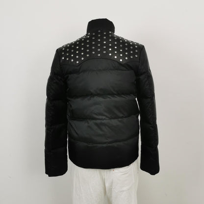 Saint Laurent Studded Black Down Jacket M