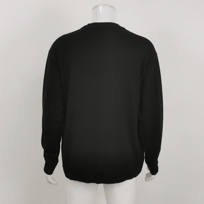 Loewe XL Wool V-Neck Single-Breasted Cardigan