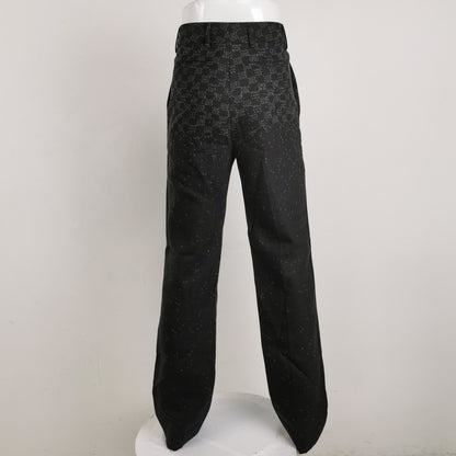 Louis Vuitton S Size Wool Patterned Pants