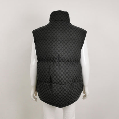 Balenciaga BB Monogram Cotton Puffer Vest XS