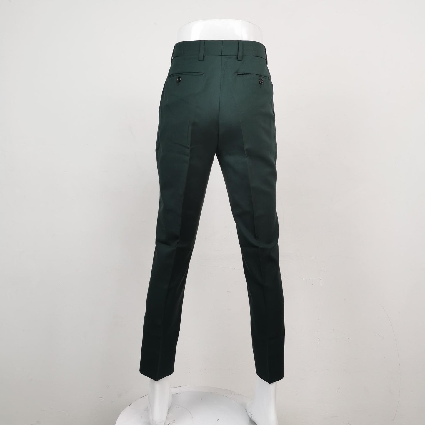 Gucci Wool Mohair Blend Double G Logo Trousers XS