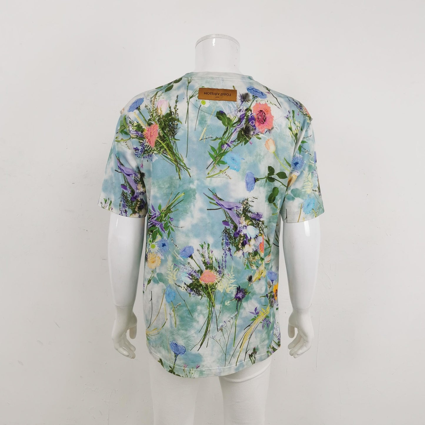 Louis Vuitton XL Floral Print Cotton T-Shirt