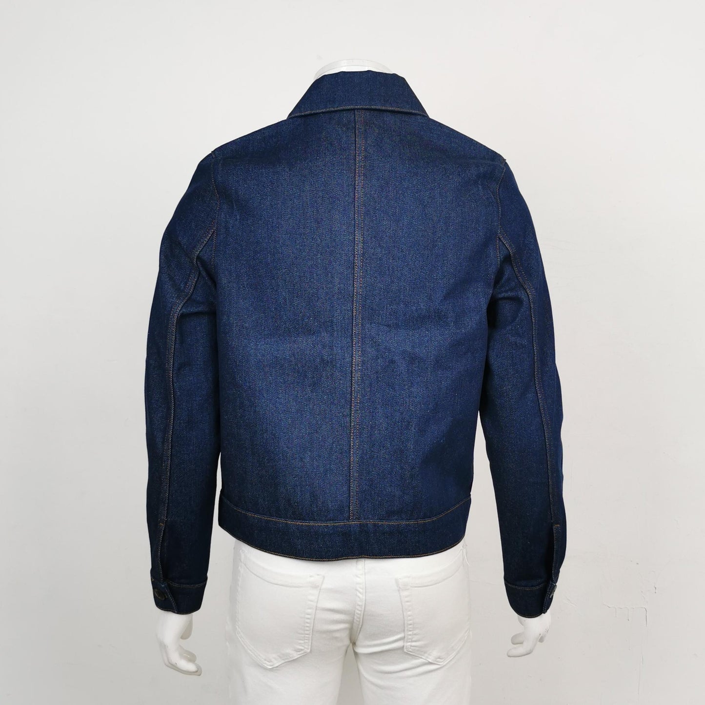 AMI Alexandre Mattiussi Denim Button-Front Jacket S