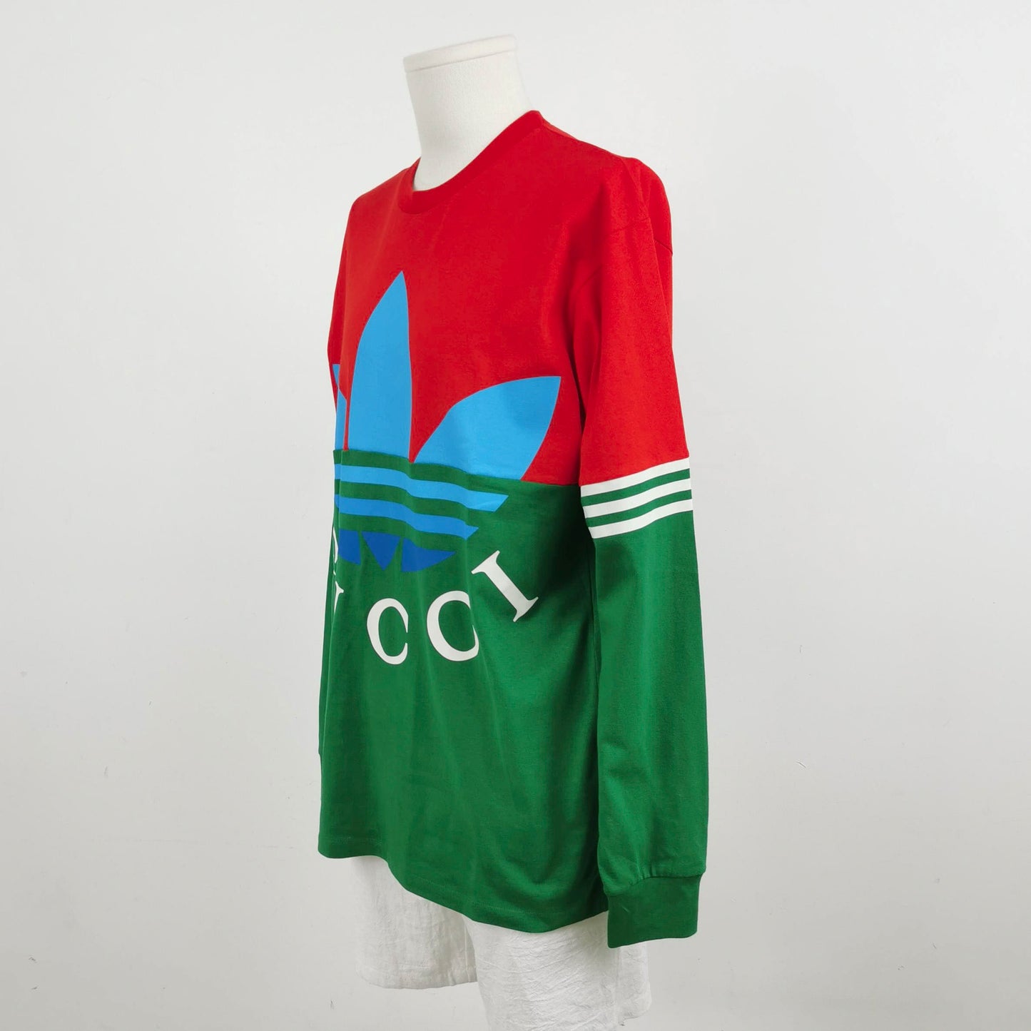 Gucci x Adidas Colorblock Logo Sweatshirt L
