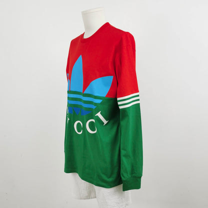Gucci x Adidas Colorblock Logo Sweatshirt L