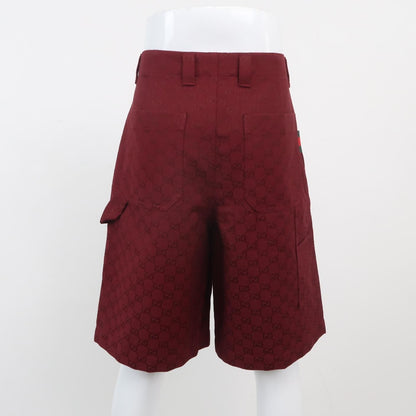 Gucci Cotton Double G Buttoned Shorts Size M
