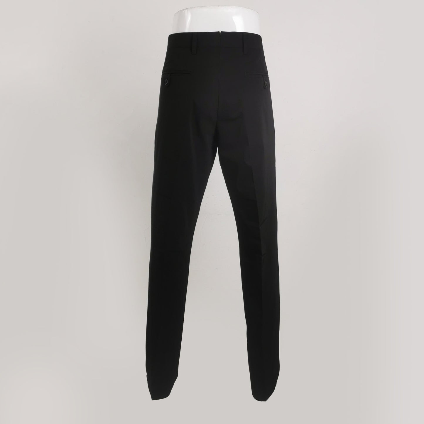 Prada Unused Solid Black Trousers L/50