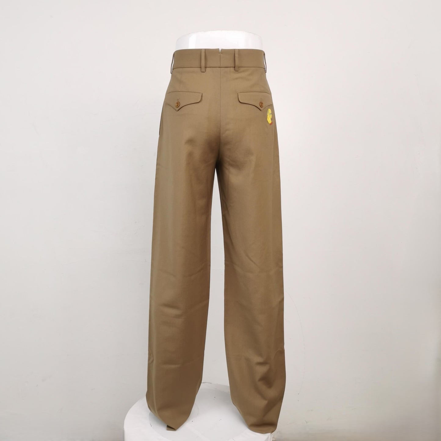 Like- Gucci Wool Solid Beige Trousers XS