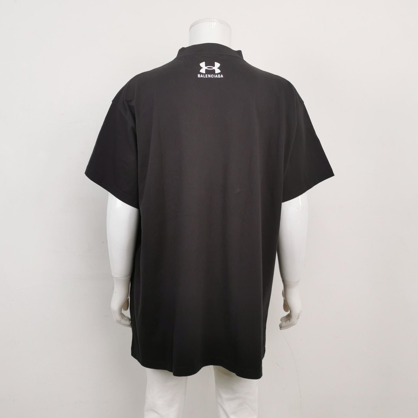 Balenciaga x Under Armour Black Logo T-Shirt