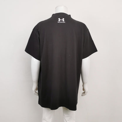 Balenciaga x Under Armour Black Logo T-Shirt