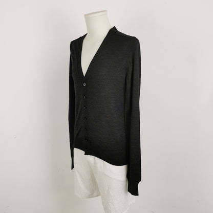 Balenciaga S V-Neck Single-Breasted Cardigan