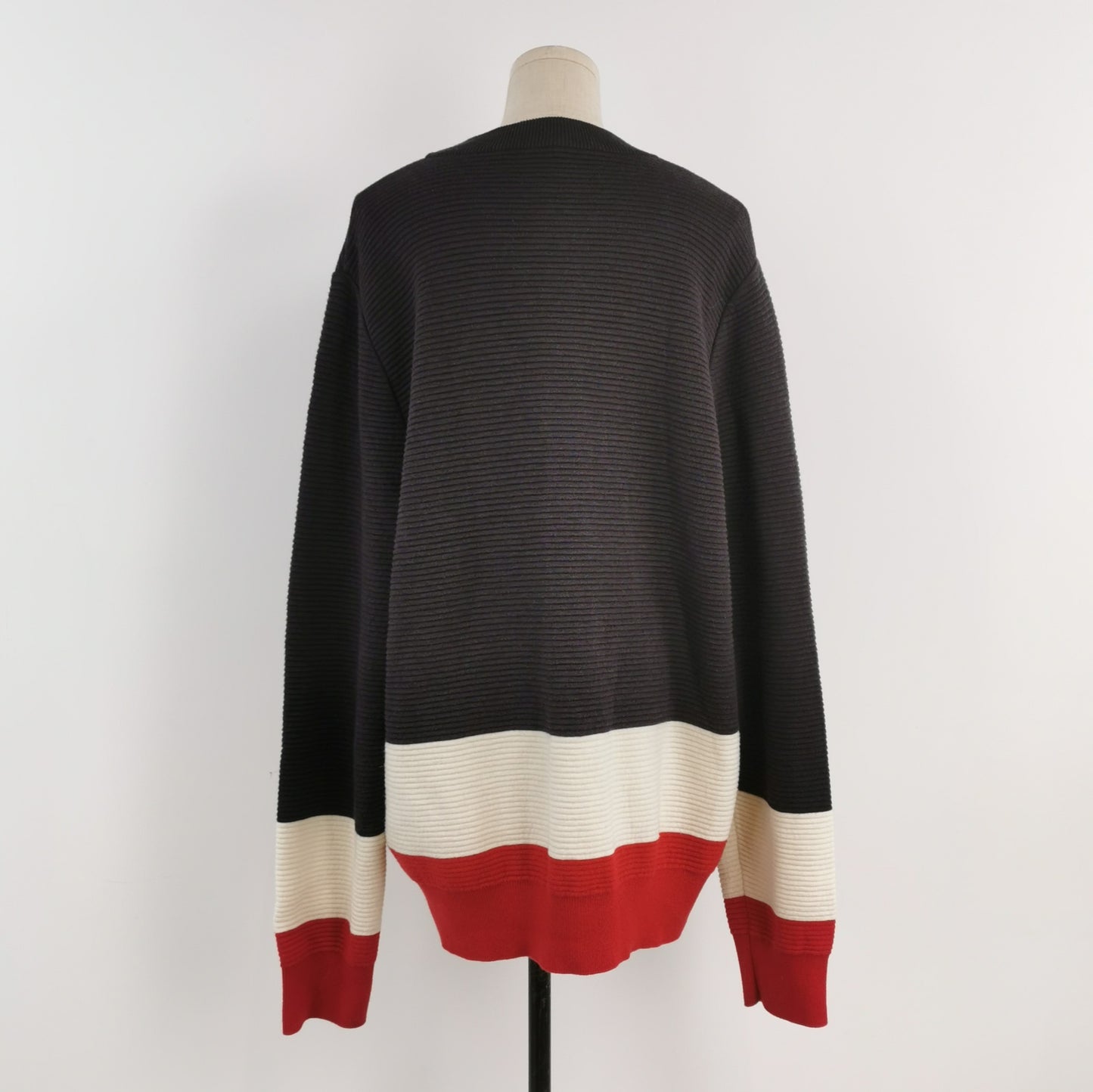 Louis Vuitton L Size Color Block Logo Sweater