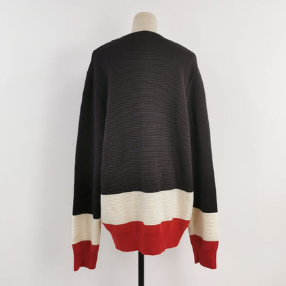 Louis Vuitton L Size Color Block Logo Sweater