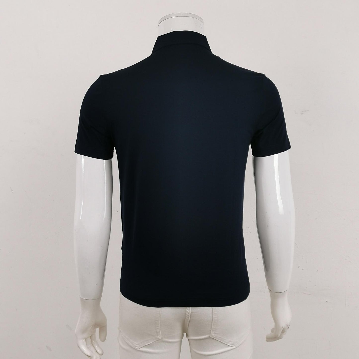 Prada S Size Cotton Logo Polo Shirt