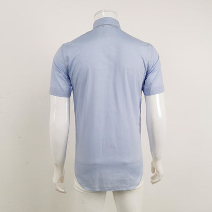 Dior CD Logo Embroidered Short-Sleeve Shirt S