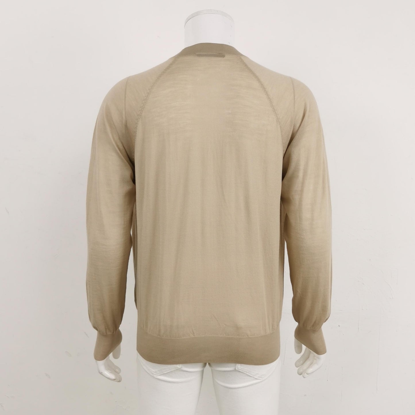 Prada Wool V-Neck Single-Breasted Cardigan M