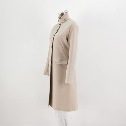 Louis Vuitton M Cotton Solid Stand Collar Coat