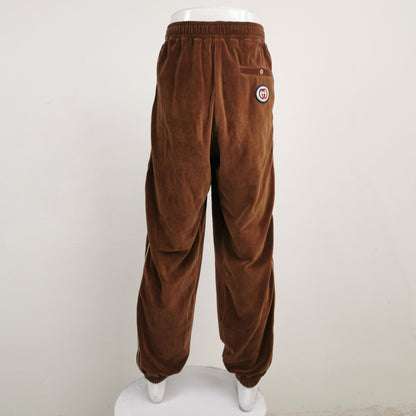 Gucci Cotton Drawstring Double G Logo Pants S