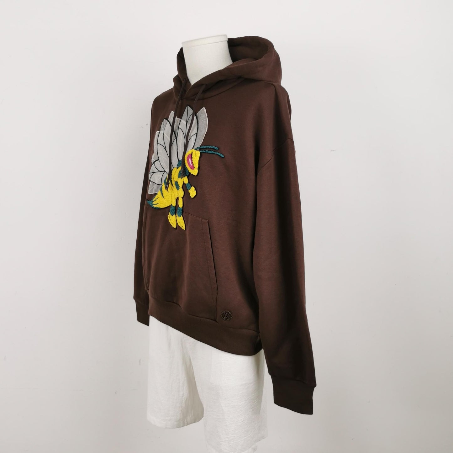 Louis Vuitton Brown Bee Graphic Hoodie M