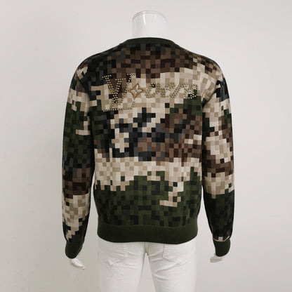 Louis Vuitton S Size Pixel Pattern Crewneck Sweater