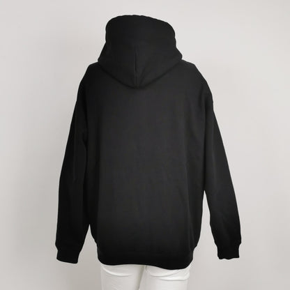 Balenciaga Paris Logo Black Hoodie S