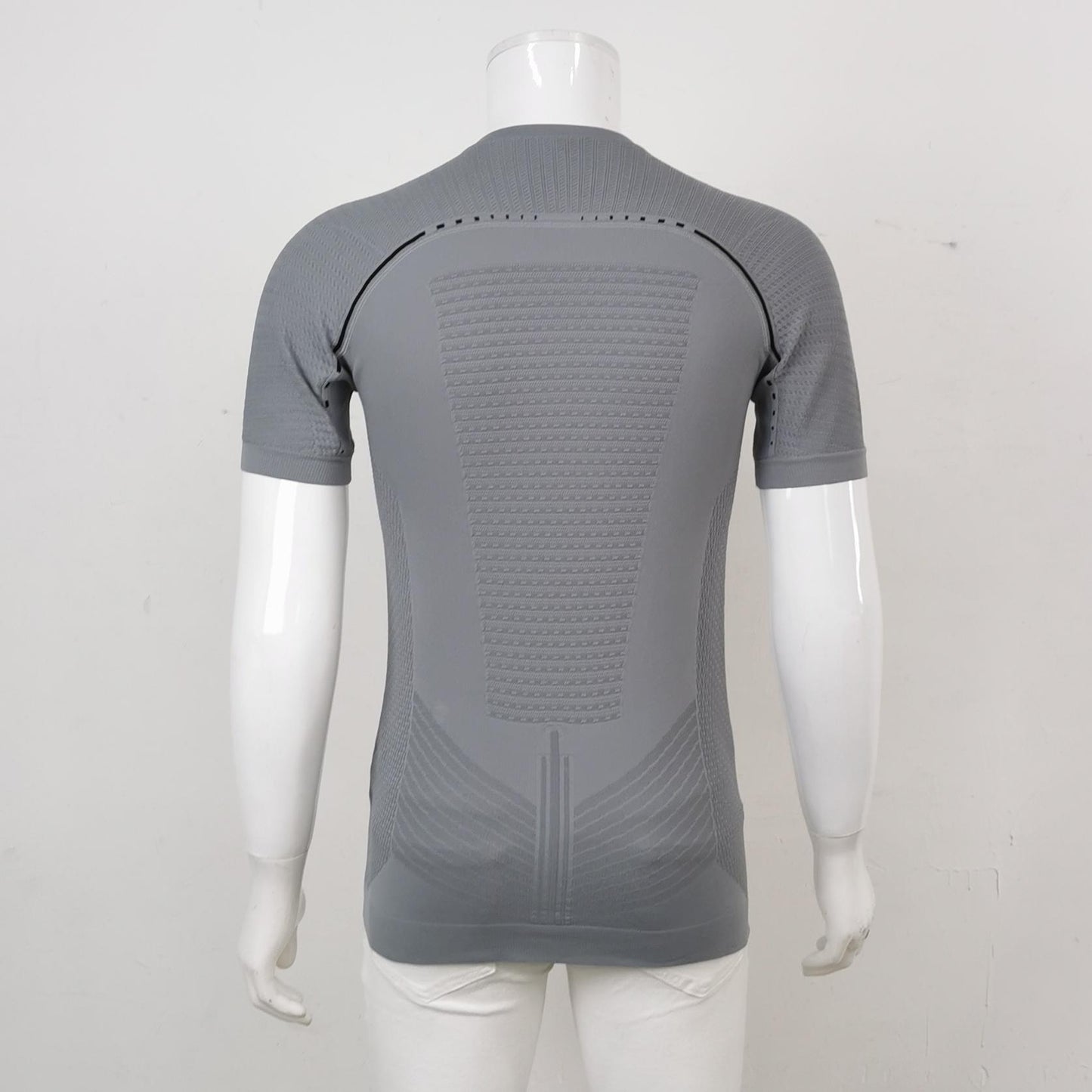 Prada Gray Short-Sleeve T-Shirt XL