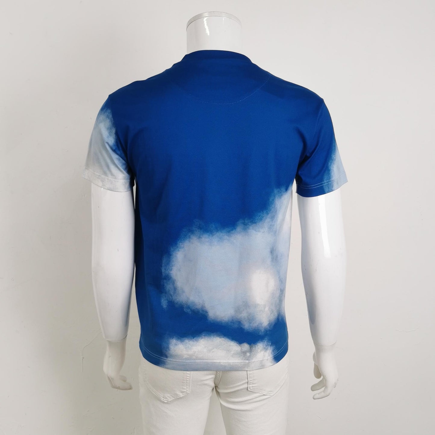 Louis Vuitton XS Cloud Print Logo Cotton T-Shirt