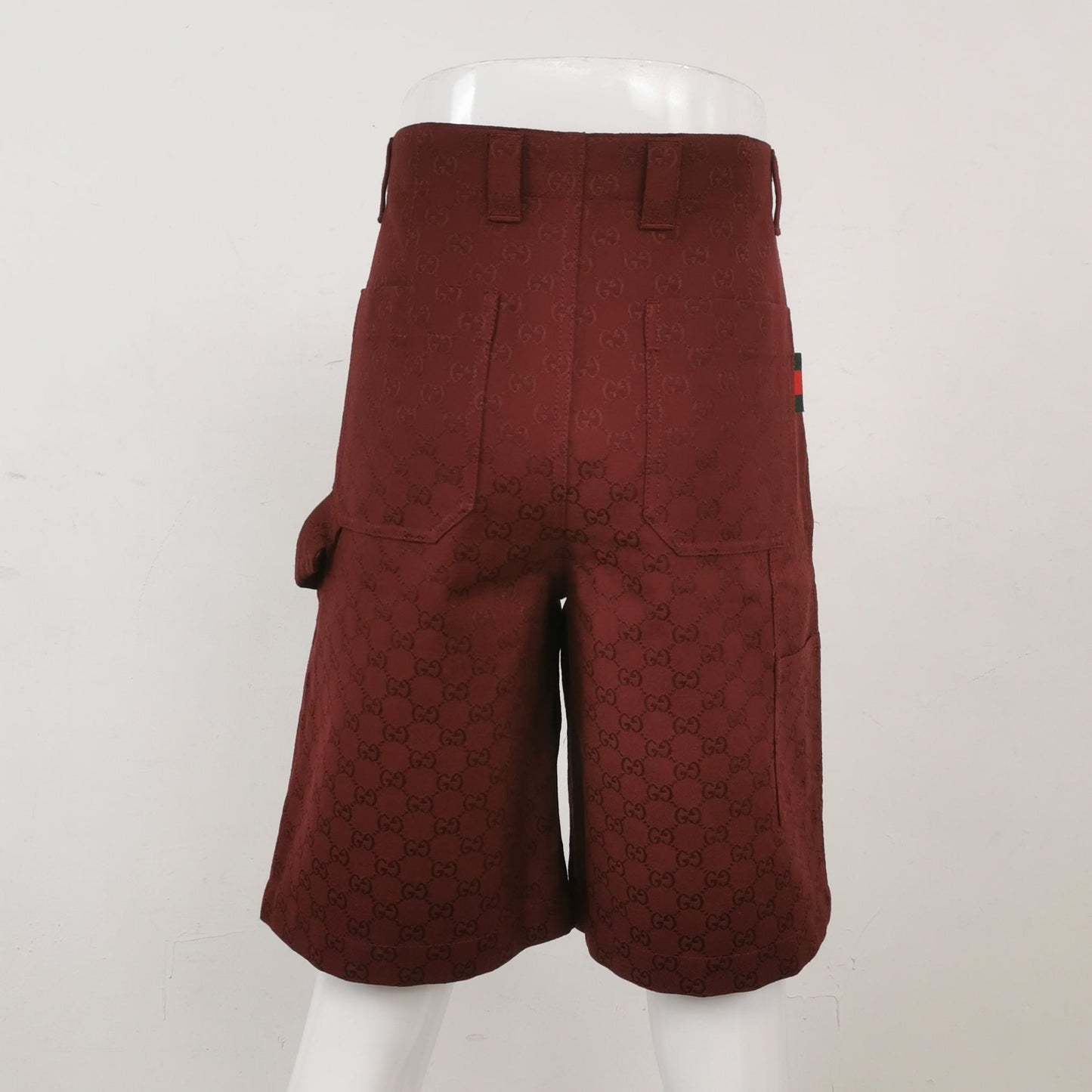 Gucci Cotton Double G Pattern Shorts S/46