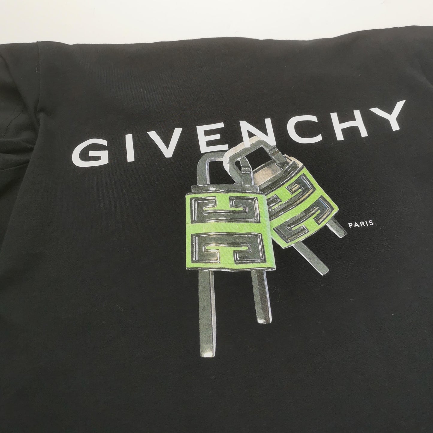 Givenchy XS Cotton Logo Crew Neck T-Shirt