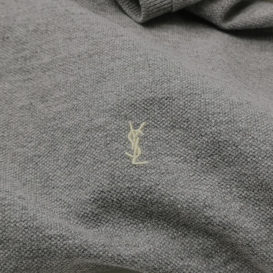 Saint Laurent YSL Logo Crewneck Short-Sleeve T-Shirt L