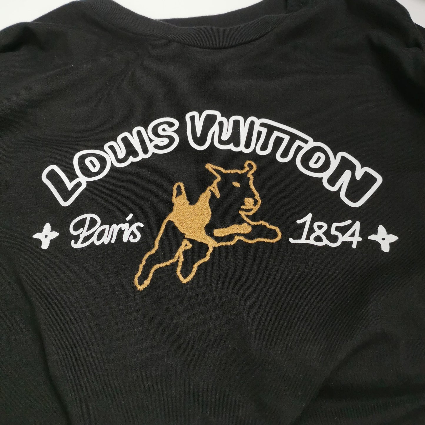 Louis Vuitton Tyler Collab Logo Dog Graphic T-Shirt M