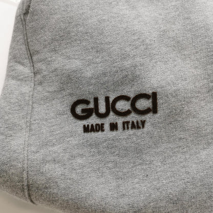 Gucci XXL Cotton Letter Logo Sweatpants
