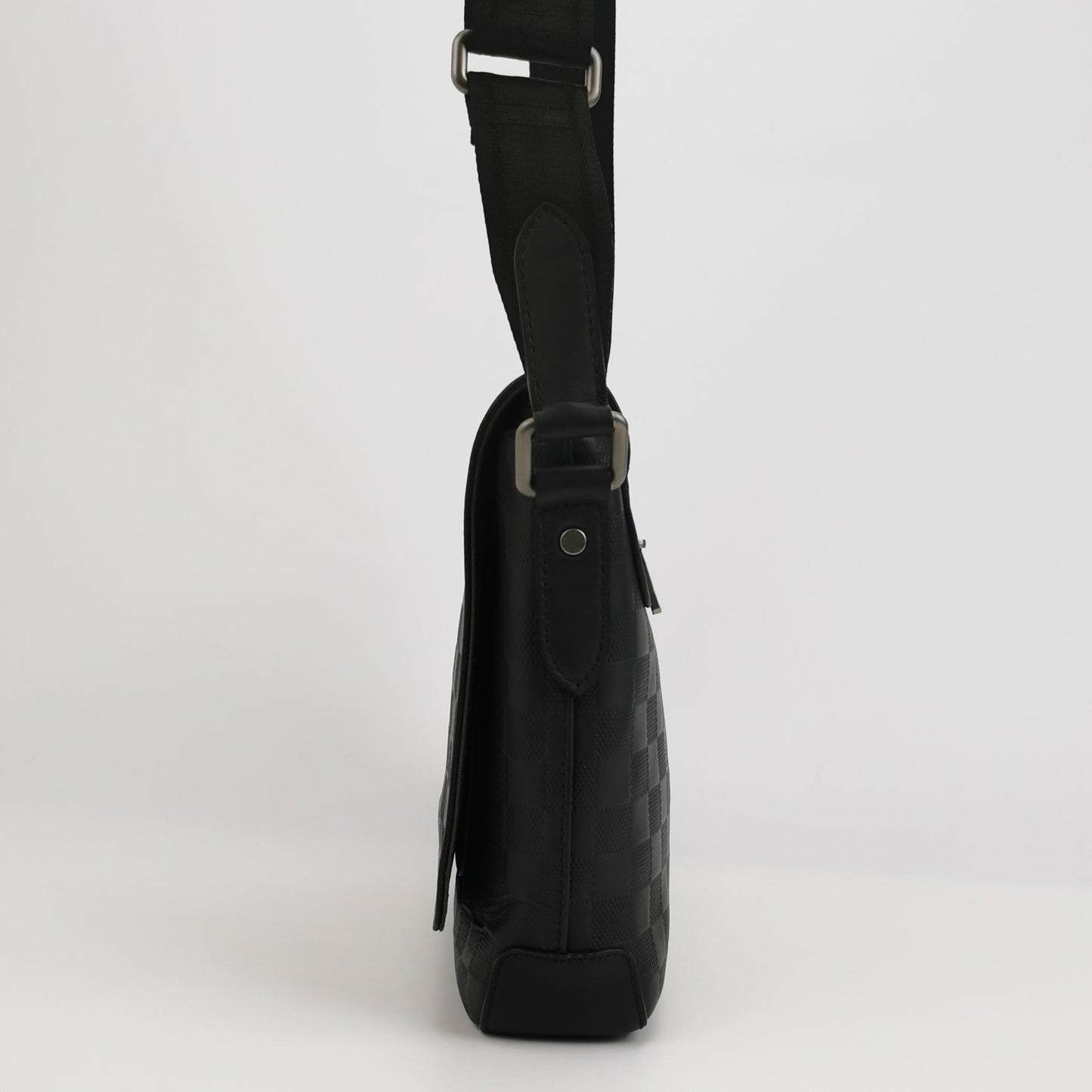 Louis Vuitton District Checkerboard Leather Crossbody Bag