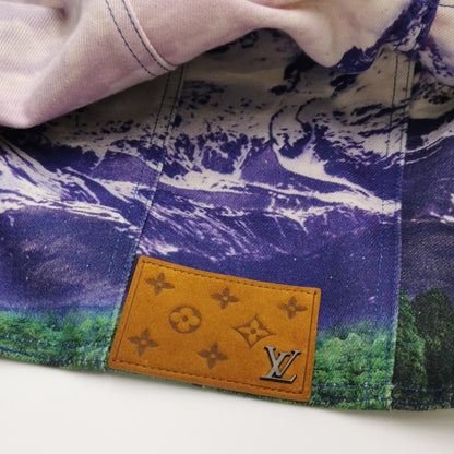 Louis Vuitton Cotton Colorblock Mountain Print Jacket