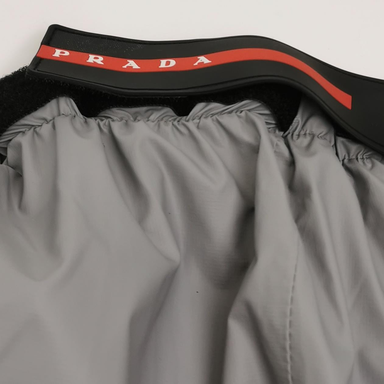 Prada Logo Grey Casual Pants Size M