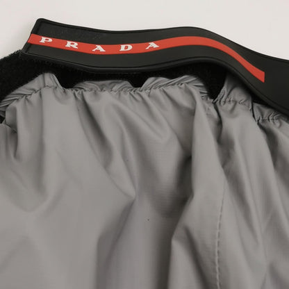 Prada Logo Grey Casual Pants Size M