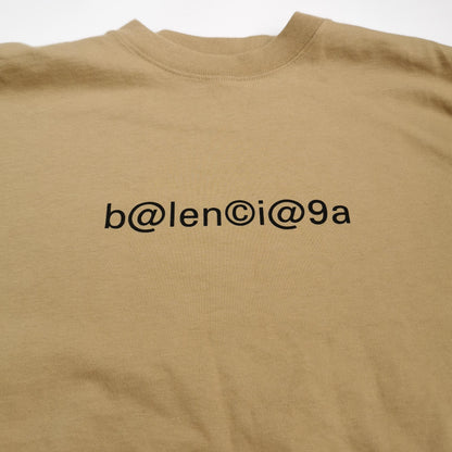 Balenciaga Cotton Logo Oversized T-Shirt S