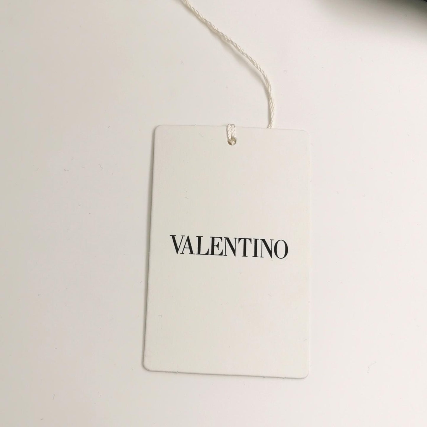 Valentino M Wool Solid Crew Neck Long Sleeve Sweater