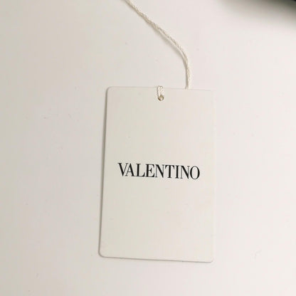 Valentino M Wool Solid Crew Neck Long Sleeve Sweater