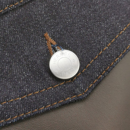 Louis Vuitton Cotton Logo Denim Jacket Size 48