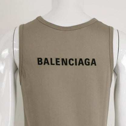 Balenciaga Logo Cotton Tank Top XXS