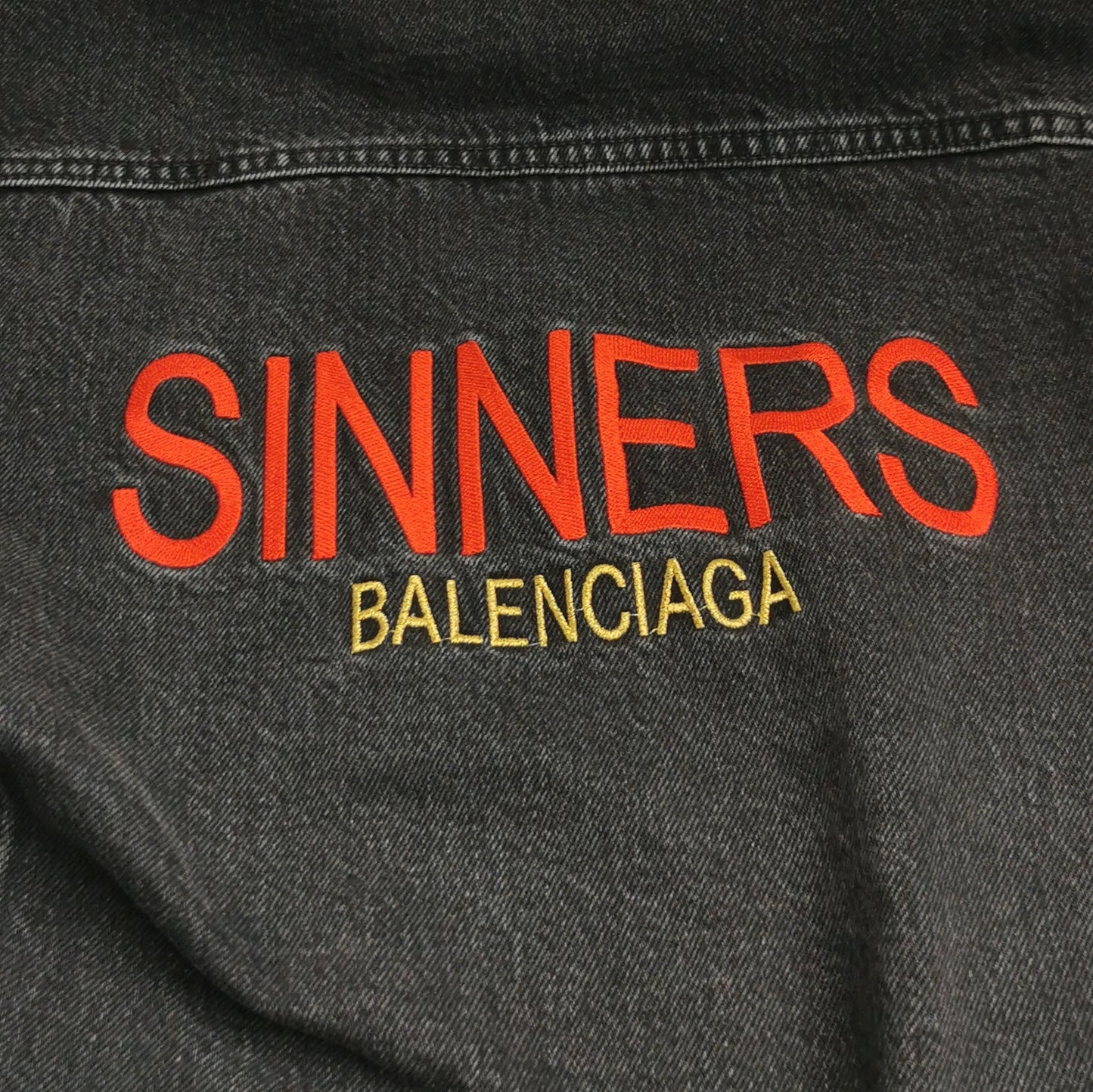 Balenciaga XL Single-Breasted Lapel Cotton Jacket