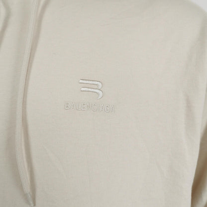 Balenciaga SportyB Cotton Solid Hoodie L