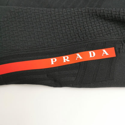 Prada Logo Collar Short-Sleeve T-Shirt M
