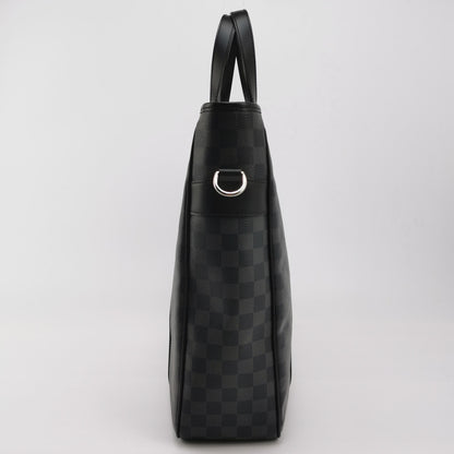 Louis Vuitton Tadao Damier Graphite Briefcase Crossbody