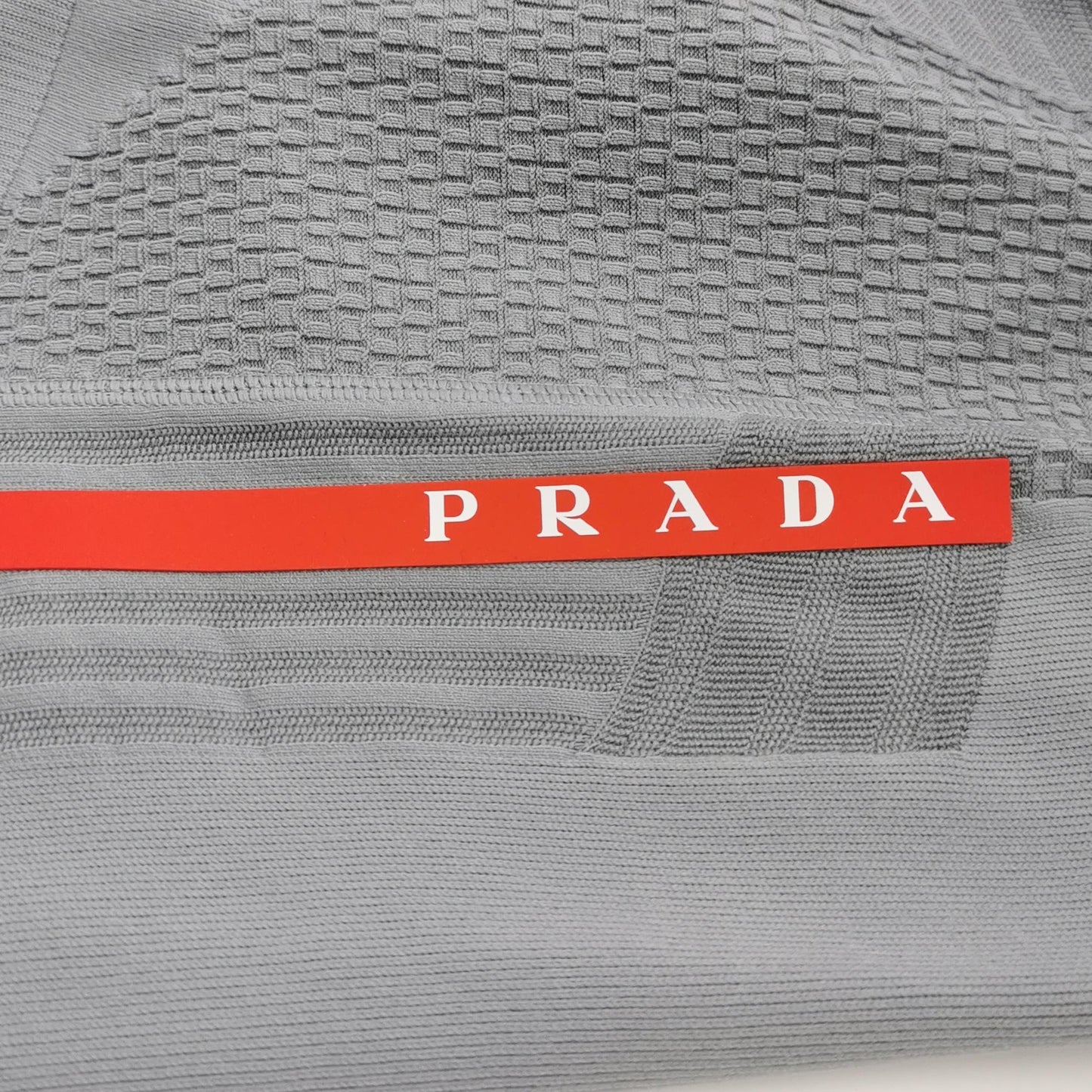 Prada Gray Short-Sleeve T-Shirt XL