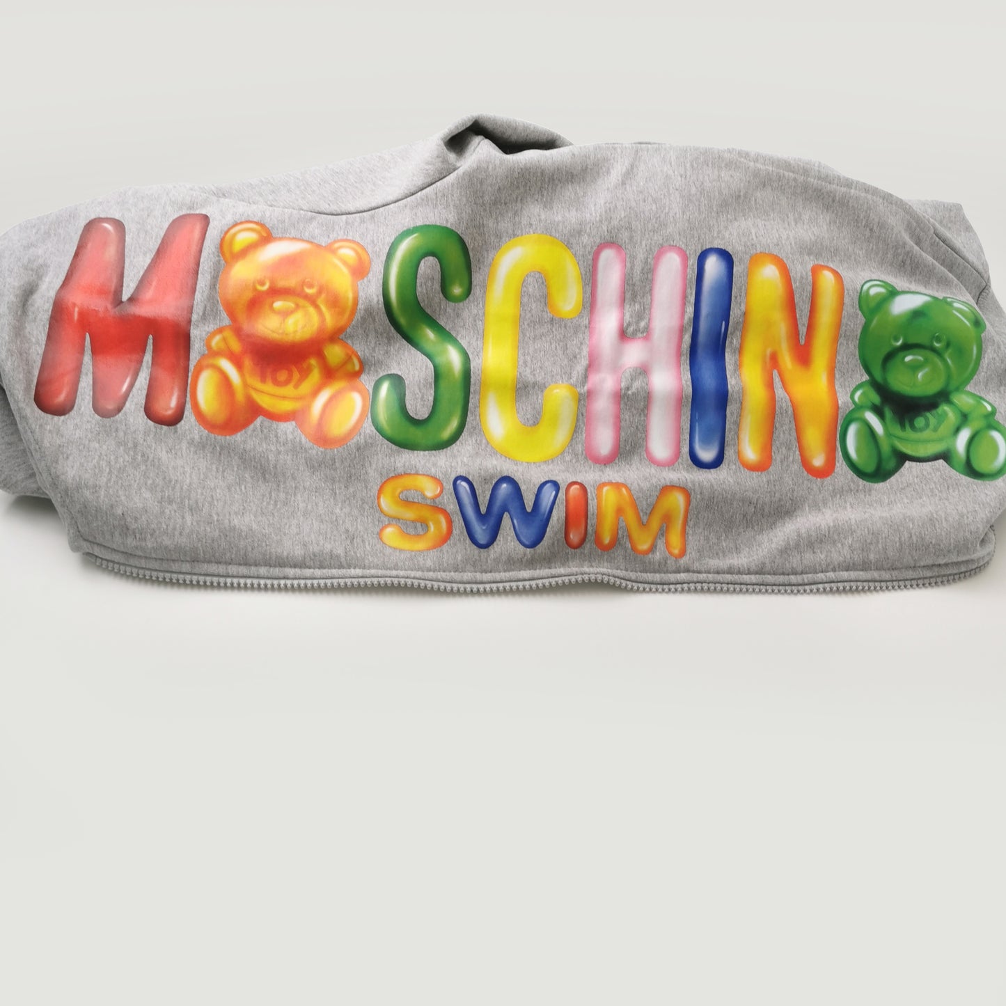 Moschino S Cotton Logo Hooded Jacket